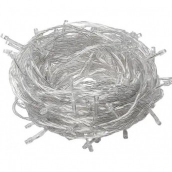 Гирлянда ECOLA LED N4YM08ELC 220V IP44 Нить 8м 120Led RGBW, 8 режимов, прозр.провод с вилкой