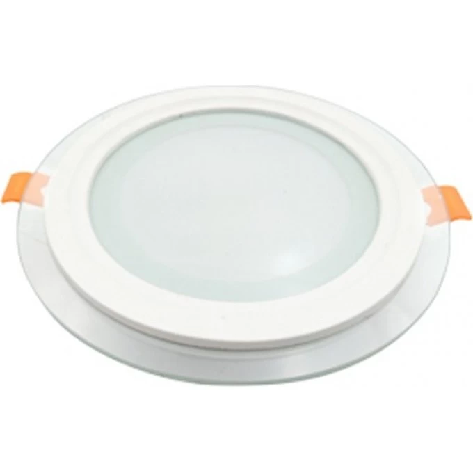 Круглый даунлайт встраиваемый ECOLA LED DOWNLIGHT 1042 со стеклом и подсветкой с драйвером 9W 220V 6500K 120x35 DGRD90ELC Круглый даунлайт встраиваемый ECOLA LED DOWNLIGHT 1042 со стеклом и подсветкой с драйвером 9W 220V 6500K 120x35 DGRD90ELC