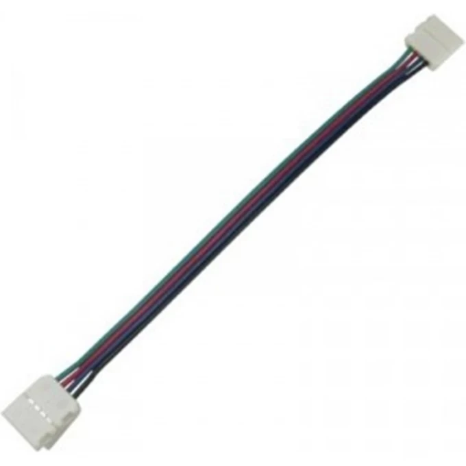 Соединительный коннектор ECOLA LED STRIP CONNECTOR с двумя 4-х контактными зажимными разъемами SC41U2ESB Соединительный коннектор ECOLA LED STRIP CONNECTOR с двумя 4-х контактными зажимными разъемами SC41U2ESB
