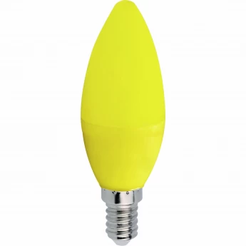 Светодиодная лампа ECOLA CANDLE LED COLOR C4TY60ELY 6,0W 220V E14 Желтая