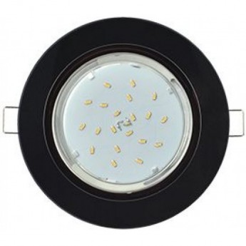 Встраиваемый светильник ECOLA SB5310ECB GX53 Черный матовый